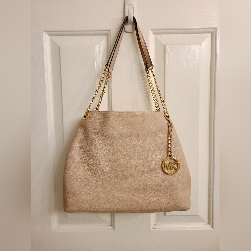 Michael Kors Jet Set Chain Shoulder Bag Ballet